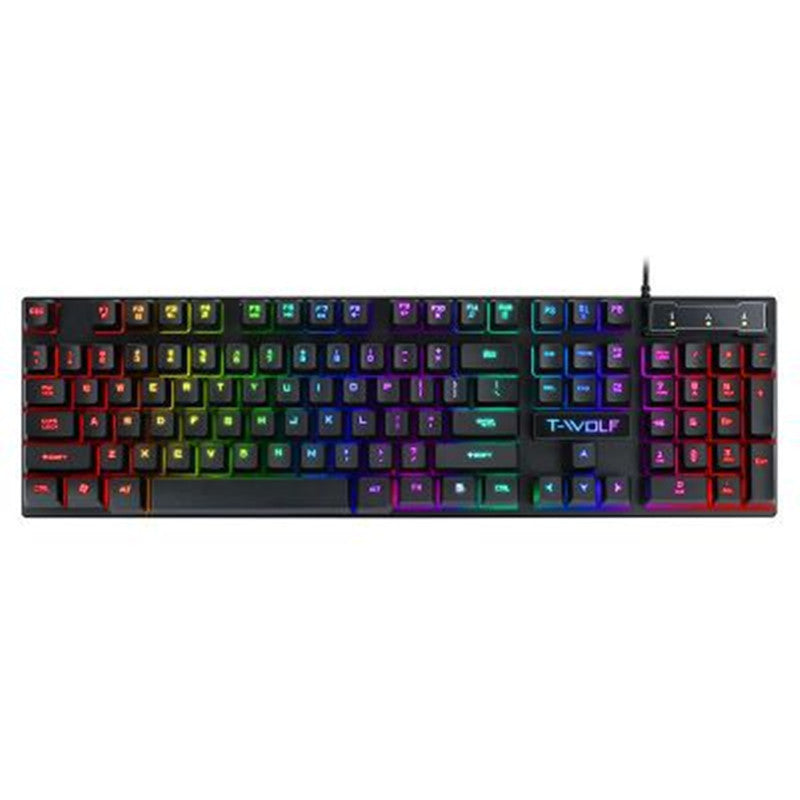 USB Luminous Floating Gaming Keyboard