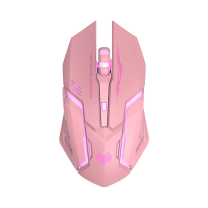 Silent Wireless Charging Gaming Mouse