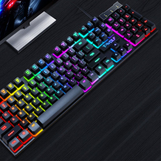 USB Luminous Floating Gaming Keyboard