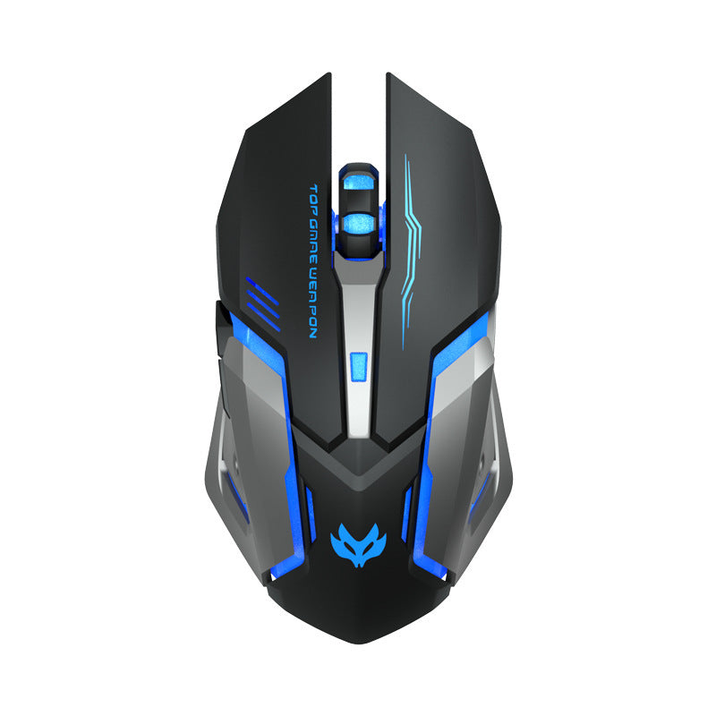 Silent Wireless Charging Gaming Mouse